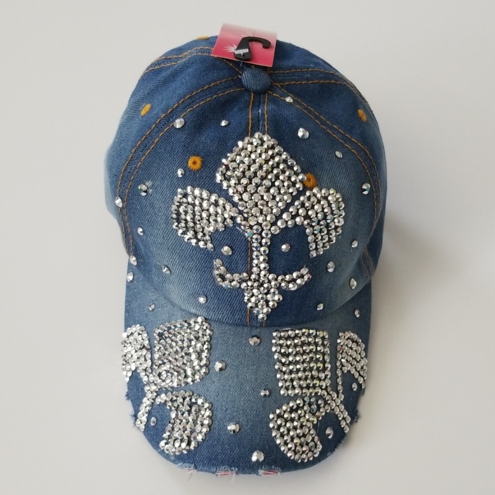 Diamond rhinestone cap